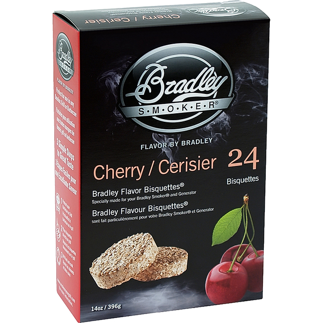 Bradley Smoker Cherry Bisquettes 24-Pack