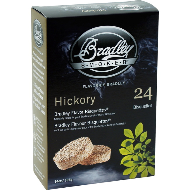 Bradley Smoker Hickory Bisquettes 24-Pack