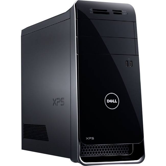 Dell XPS 8900 Desktop Computer - Intel Core i7 i7-6700 3.40 GHz - 16 GB  DDR4 SDRAM - 2 TB HDD - Windows 10 Home 64-bit (English) - Mini-tower -  Black