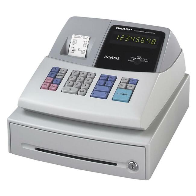 Sharp XE-A102 Electronic Cash Register