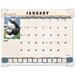 Visual Organizers 89300 Monthly Desk Calendar, Animal Series, 22'' x 17'', VIO89300, VIO 89300