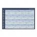 Visual Organizers Yearly Dated Wall Calendar