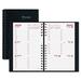 Rediform CB100C.BLK Weekly Planner, Hrly Appt., Phone/Addr.Sect., 8'' x 5'', Black, REDCB100CBLK, RED CB100C.BLK