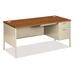HON Metro Classic Steel Right Single Pedestal Desk