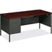 HON Metro Classic Steel Left Single Pedestal Desk