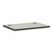 HONNWR2436TG1S - Regular Worksurface, 36"Wx24"D, White Laminate/Charcoal
