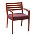 HON Cambia 2165 Wood Back Square Arm Guest Chair