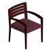 HON Cambia 2165 Wood Back Square Arm Guest Chair