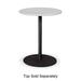 HONBCR28BHP - Hospitality Table Base, 28"x41", Black