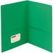 Smead Leatherette-Grained Two Pocket Portfolio