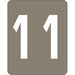 Smead AM100RN Color Coded Numeric Labels