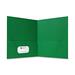 Sparco Simulated Leather Double Pocket Folder