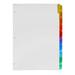 Sparco Quick Index Dividers