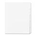 Sparco Single Reverse Collated Index Dividers