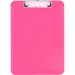 Sparco Transparent Plastic Clipboard