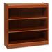 Lorell 01677 3 Shelf Veneer Panel Bookcase, 36''Wx12''Dx36''H, Oak, LLR01677, LLR 01677