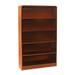 Lorell Radius Hardwood Veneer Bookcase