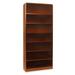 Lorell Radius Hardwood Veneer Bookcase