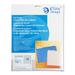 Elite Image File Folder Label - 0.66" x 3.43" - 750 x Label ELI26040