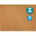 Quartet Oak Frame Cork Bulletin Board