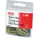 ACCO Gold Tone Paper Clips
