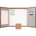 Quartet 838 Conference Room Cabinet, Expandable, 4' x4', Oak, QRT838, QRT 838