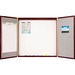 Quartet 878 Conference Room Cabinet, Expandable, 4' x4', Mahogany, QRT878, QRT 878