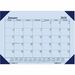 House of Doolittle 12473 Desk Pad, 12 Month, Jan-Dec, 22'' x 17'', Orchid, HOD12473, HOD 12473