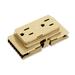 HONH871501V - Duplex Receptacles, Circuit 1, Tan