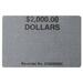 MMF 2100302C1 Shipping Labels, F/ SBA 1, 2000 Cap., 100/RL, Gray, MMF2100302C1, MMF 2100302C1