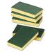 CMC20946 - Scour Sponge, Nylon/Cellulose, 5/PK, Yellow/Green