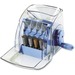 Royal Sovereign MS1 Manual Coin Sorter, 1-Row, 7-19/64'' x 9-7/64'' x 8-19/64, Blue, RSIMS1, RSI MS1