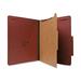 NAT01089 - Recycled Folder, Letter, 1 Partition, 15/BX, Red