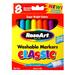 RoseArt Washable Classic Broadline Markers