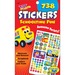TEPT5008 - Sticker Pad, "Schooltime Fun", 5-3/4"x9-1/2"