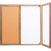 Quartet 826 Slim Conference Board, Closed Dim 3'x3', Open Dim 6'x3', QRT826, QRT 826