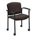 HON Pagoda Mobile Stacking Guest Chair With Arms