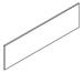 HON - 10600 Series Back Enclosure For Hutch
