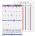 AT A GLANCE PM3P-28 Wall Calendar, w/ Mthly Tabs, 12-Month Jan-Dec, 15-1/2'' x 22-3/4'', AAGPM3P28, AAG PM3P-28