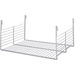 SAF5281SL - Optional Wire Drop Shelf, 23-3/8"x18-1/4"x10-7/8", Gray