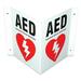 Defibtech 3-way Wall Sign