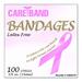 Aso Pink Ribbon Adhesive Bandage Strip