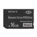 Sony 16GB Memory Stick PRO Duo Card (Mark 2) SONMSMT16G