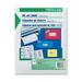 Avery Address Label - 2.62" Width x 1" Length - 3000 / Box AVE30586