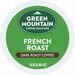 Green Mountain Coffee Roasters French Roast Coffee - Regular - Dark/Bold - K-Cup - 24 / Box