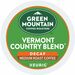 Green Mountain Coffee Roasters K-Cup Coffee - Decaffeinated - Vermont Country Blend - 24 / Box