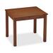 HON5193NN - Straight End Table, Veneer Top, 24"x20"x20", Mahogany