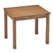 HON5193MM - Straight End Table, Veneer Top, 24"x20"x20", Medium Oak