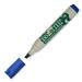 Shachihata 47067 Permanent Marker, Chisel Point, Blue, SHA47067, SHA 47067