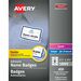Avery Name Badge Label